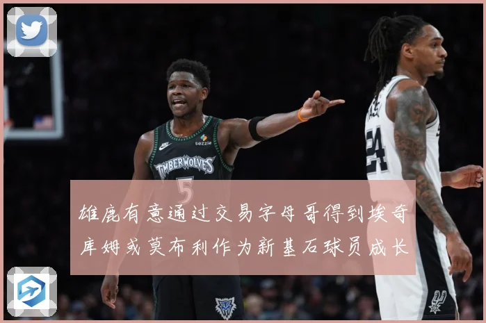 雄鹿有意通过交易字母哥得到埃奇库姆或莫布利作为新基石球员成长观察
